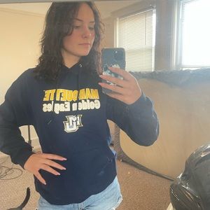 Marquette Golden Eagles Navy Sweatshirt